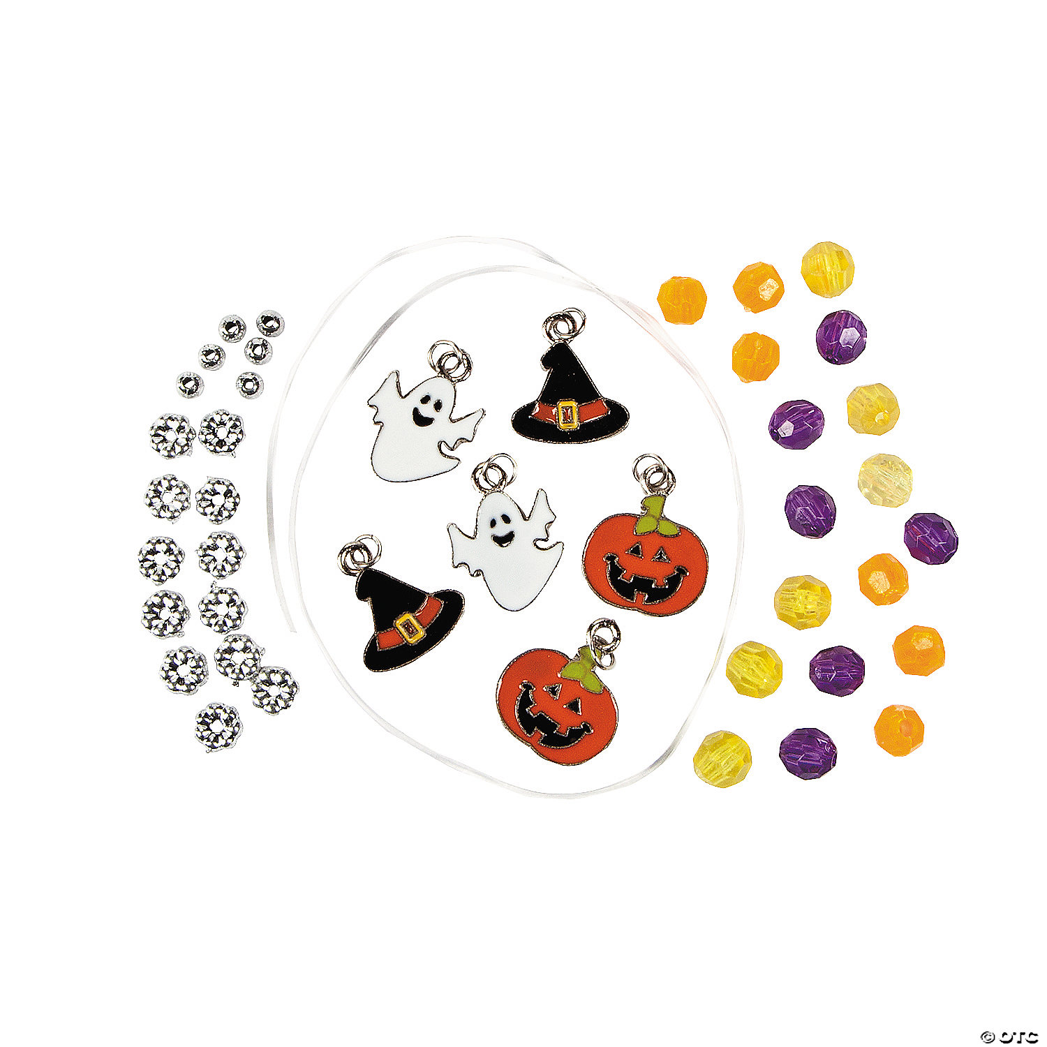 Halloween Metal Bracelet Craft Kits 12PK